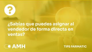 💡 Sabias Que  Asignar Vendedor directamente en Ventas [upl. by Janot564]