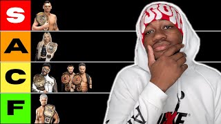 Ranking EVERY Current WWE Championship Reign WWE Tierlist [upl. by Manvel939]