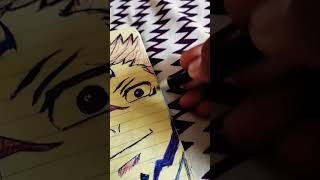 Send this to artist💀☠️drawing 🥰anime 🥶shorts 😍viral🤑 [upl. by Nyladam705]