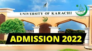 Karachi University Admission 2022  Aptitude test of Karachi University  UBIT  Pharmacy [upl. by Kline702]