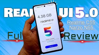 Realme C55NARZO N55 Realme UI 50 Update Full Review  Atul Tech Bazaar [upl. by Ellehcsar]