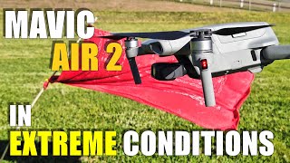 DJI MAVIC AIR 2 Flight Test Review  EXTREME WINDS Will it FLY AWAY How Smooth amp Precise [upl. by Ab292]