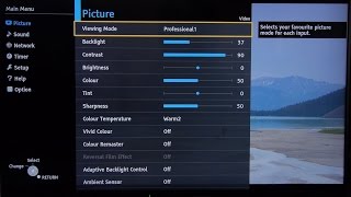 Panasonic TX 50CX802 4K TV Picture Settings [upl. by Iila]