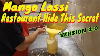 Mango Lassi recipe  Mango Yogurt smoothie  Summer Drink Mango lassi recipe with canned mango pulp [upl. by Fenelia]