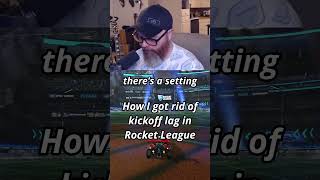 How I got rid of kick off lag in Rocket League gaming shorts rocketleague lag viralshorts [upl. by Lehcor852]