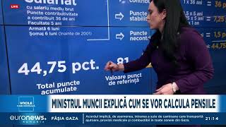 Cum se calculează pensiile după noua lege Ce spune Ministrul Muncii Simona BucuraOprescu [upl. by Cherie]