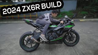 2024 Kawasaki ZX6R Build  Upgrade Series Ep1 [upl. by Emelia108]