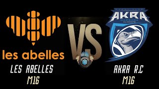 Les Abelles VS Akra RC M16 [upl. by Urbanus692]