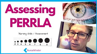 How to Assess Eyes for PERRLA Nursing Skills [upl. by Lipinski]