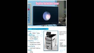 Ureteroscope and Holmium laser 100 Watt in lithotripsy [upl. by Thomsen]