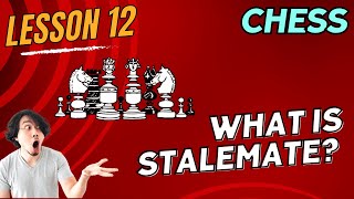 What Is Stalemate Lesson 12 chess learnchess stalemate [upl. by Irehc]