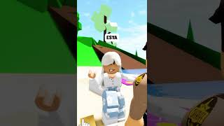 ¡MUJER NEGRA ACUSADA DE ROBAR NIÑO EN ROBLOX roblox shortsroblox [upl. by Annavahs]