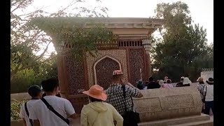 Tomb of King Yarkand Khan  Kashgar city to Yarkant County Part16 [upl. by Annel]