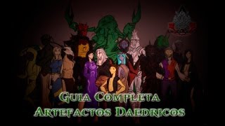 Todos los Artefactos Daedricos│Guia Completa [upl. by Otir926]