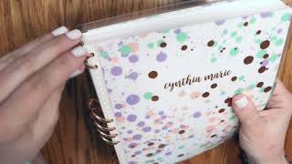 Organizational Idea Converting ErinCondren Binder Planner to Loose Leaf Rings [upl. by Zillah]