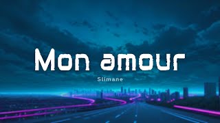 Slimane  Mon Amour ParolesLyrics [upl. by Mitchael]