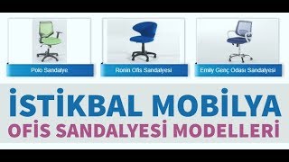 İstikbal Mobilya Genç Ofis Sandalyesi Modelleri ve Fiyatları 2019 [upl. by Otrebmuh]