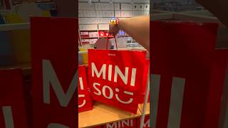 I FOUND GIANT MYSTERY BAGS IN MINISO😱🎁⁉️ Shorts [upl. by Autum403]