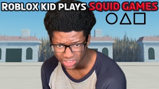 POV ROBLOX Kids Play SQUID GAMES FULL VERSION [upl. by Nojid745]