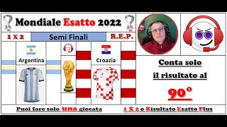 1 partita Semifinale Argentina vs Croazia [upl. by Notsuj]