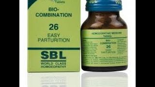 SBL Bio Combinations Salts Easy Parturition 26 [upl. by Luther]