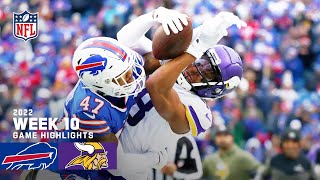 GAME OF THE YEAR Buffalo Bills vs Minnesota Vikings  2022 Week 10 Game Highlights [upl. by Verdha]