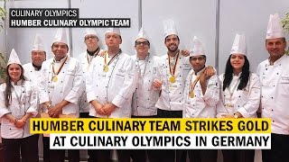 Humber Culinary Team Takes Gold at Culinary Olympics [upl. by Truc68]