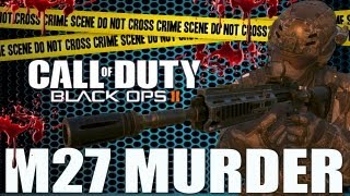 Black Ops 2 BEST CLASS SETUP  M27 Hijacked Map  Call of Duty BO2 Multiplayer Gameplay [upl. by Aimak]