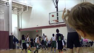 AZAVIER ROBINSON 2024 VS 12 RANKED INDIANA ELITE 2023 [upl. by Ennovehs]