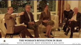 Schottenstein Academy Presents The Womans Revolution in Iran with Roya Hakakian amp Bret Stephens [upl. by Cadell]