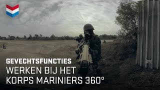 Werken bij het Korps Mariniers 360º [upl. by Eelinnej]