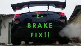 How to Fix a Solstice Parking Brake [upl. by Troc]