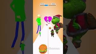 Baldis Basics vs Grinch Run games viral ytshorts [upl. by Bevin]