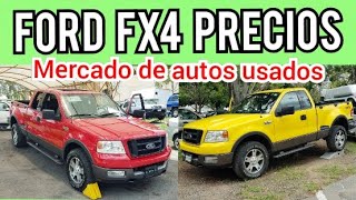 Las Mejores camionetas FORD FX4 pickup 4x4 trucks for sale tianguis de autos usados en venta [upl. by Leunamme]