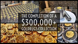 Unprecedented Handcrafted Gold Collection  Part 2  The quotGoldBugsquot 2021 14oz Rounds v2 Series [upl. by Sakhuja]