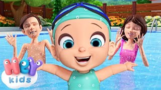 Küçük Balik 🏊 Bebek yüzme dersleri  Çoçuk Şarkıları  HeyKids [upl. by Weiser]