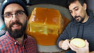 Chefe Jamon Na cozinha com Jamon 1 Francesinha c Dário Guerreiro aka Môce dum Cabréste [upl. by Aretha645]