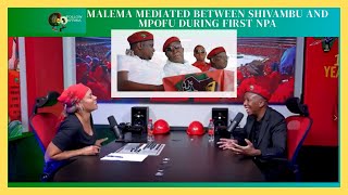 Malema managed the contestation between Shivambu and Mpofu for the DP position during the first NPA [upl. by Earas119]