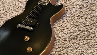 Humbucker to Dog Ear p90 conversion [upl. by Noseimaj]