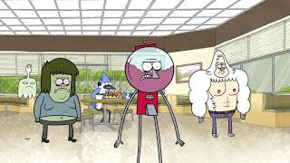 Regular Show  Mordecai Completes The Eggscellent Challenge [upl. by Llerdnad]