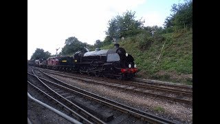 Mid Hants Railway Service Two Timetable Plus Freight Train’ 28072019 [upl. by Teevens]