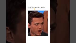 Best memes on the internet part 137 🤣 Tom Holland shorts celebrity funny fyp memes viral [upl. by Borg]