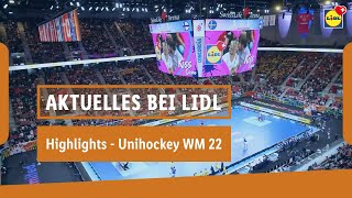 Highlights Unihockey WM 22  Lidl Schweiz [upl. by Wehttan]