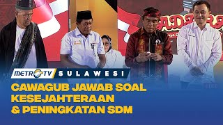 Cawagub Sulawesi Tenggara Kesejahteraan Peningkatan Kapasitas SDM amp Infrastruktur yang Berkualitas [upl. by Elly]