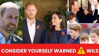 quotSEE HOW PRINCE HARRY PULLS MEGHAN CLOSERquotWILLIAM MUST UNDERSTAND THAT ARCHIEampLILIBET ARE OFF LIMITS [upl. by Annim15]