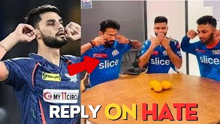 Naveen Ul Haq amp LSG Reacts to HATE amp TROLLS  Naveen Ul Haq LSG vs MI IPL 2023 News Facts [upl. by Correy]