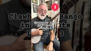 Clawhammer Banjo in a Minute  Lesson 3 [upl. by Sladen]