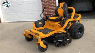 Cub Cadet Ultima Series zero turn mower Review [upl. by Macfadyn]