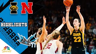 HIGHLIGHTS Caitlin Clark Iowa vs Nebraska  Big Ten Womens Basketball  2112024  NBC Sports [upl. by Tommi]