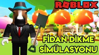 🌱 Fidan Dikme Simülasyonu 🌱  Tree Planting Simulator  Roblox Türkçe [upl. by Thorncombe]